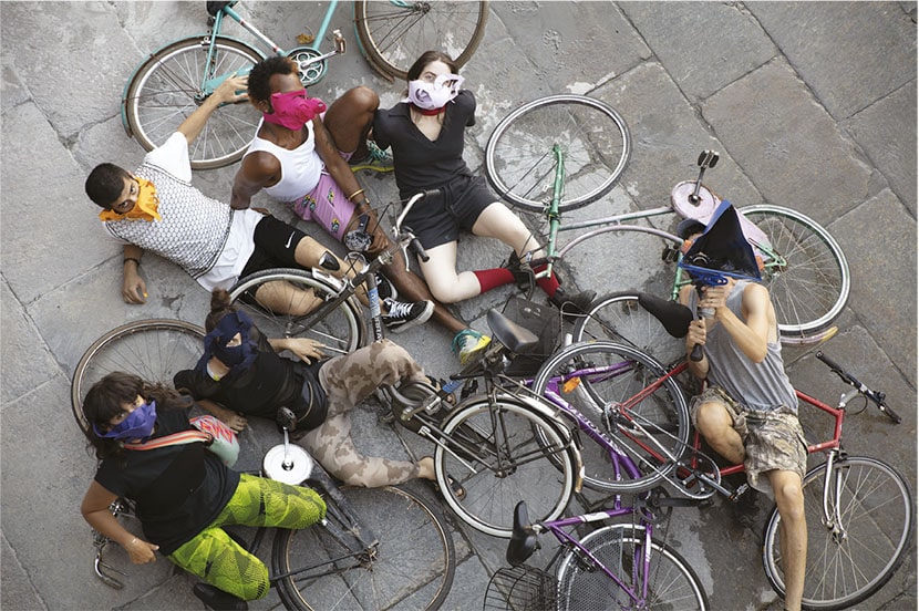 BARK, 2021. Performers group photo. Photo Sebastiano Pellion Di Persano