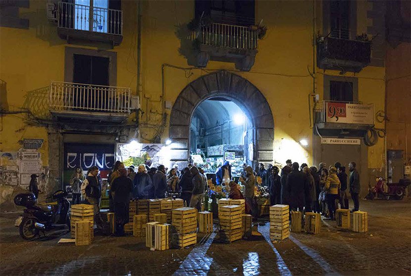 una veduta della mostra Romeo, 2018, Ciro Romeo Frutta, Napoli. Foto Amedeo Benestante. Courtesy Flip Project