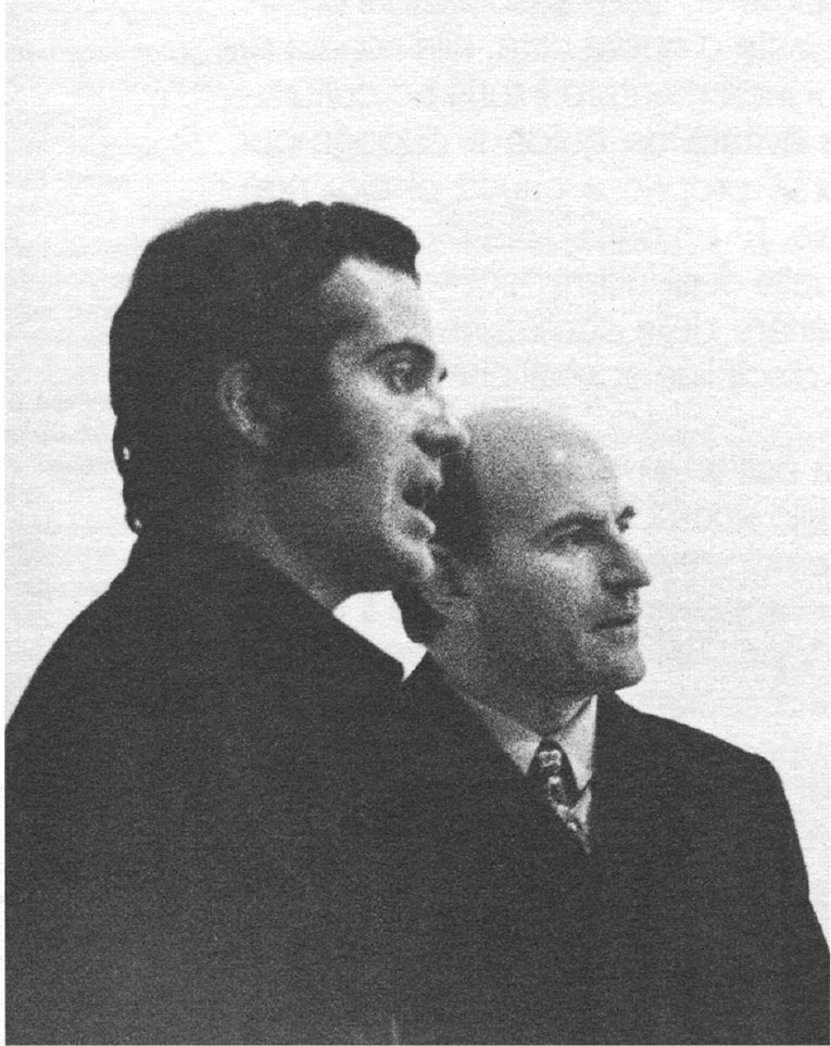 Pino Pascali e Alberto Boatto nel 1967